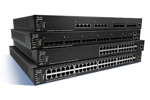 Cisco Small Business Stackable Managed Switches